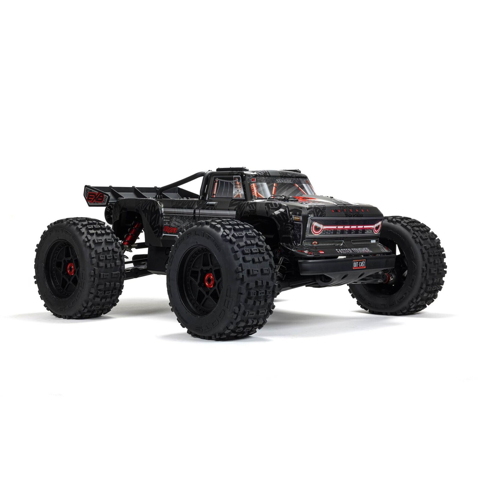 Arrma 1/5 OUTCAST 4X4 8S BLX EXB Brushless Stunt Truck RTR - Black