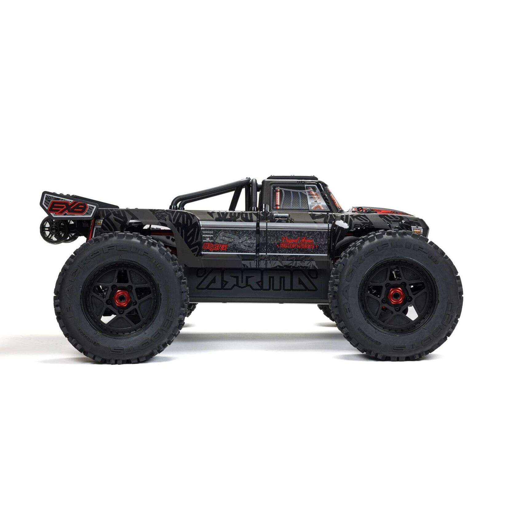 Arrma 1/5 OUTCAST 4X4 8S BLX EXB Brushless Stunt Truck RTR - Black