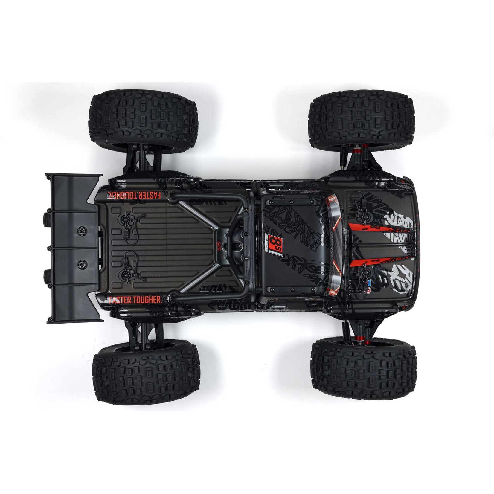 Arrma 1/5 OUTCAST 4X4 8S BLX EXB Brushless Stunt Truck RTR - Black