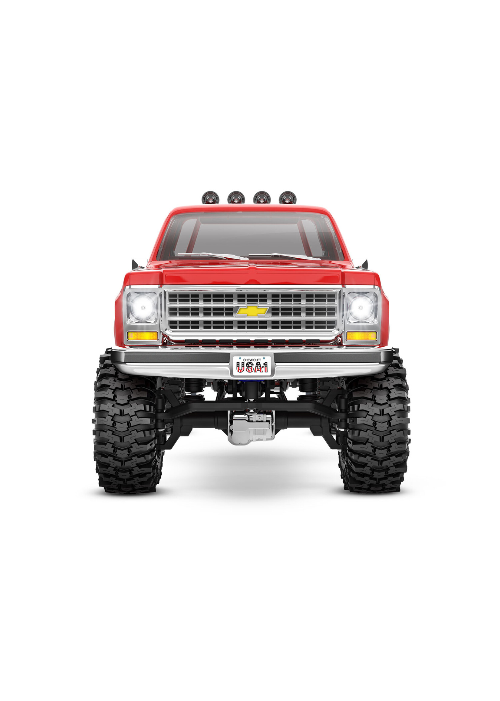 Traxxas 970641RED - 1/18 RTR Scale & Trail 1979 K-10 - Red