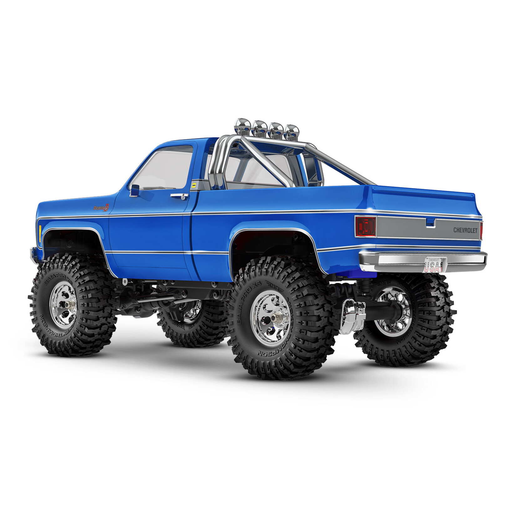 Traxxas 970641BLUE - 1/18 RTR Scale & Trail 1979 K-10 - Blue