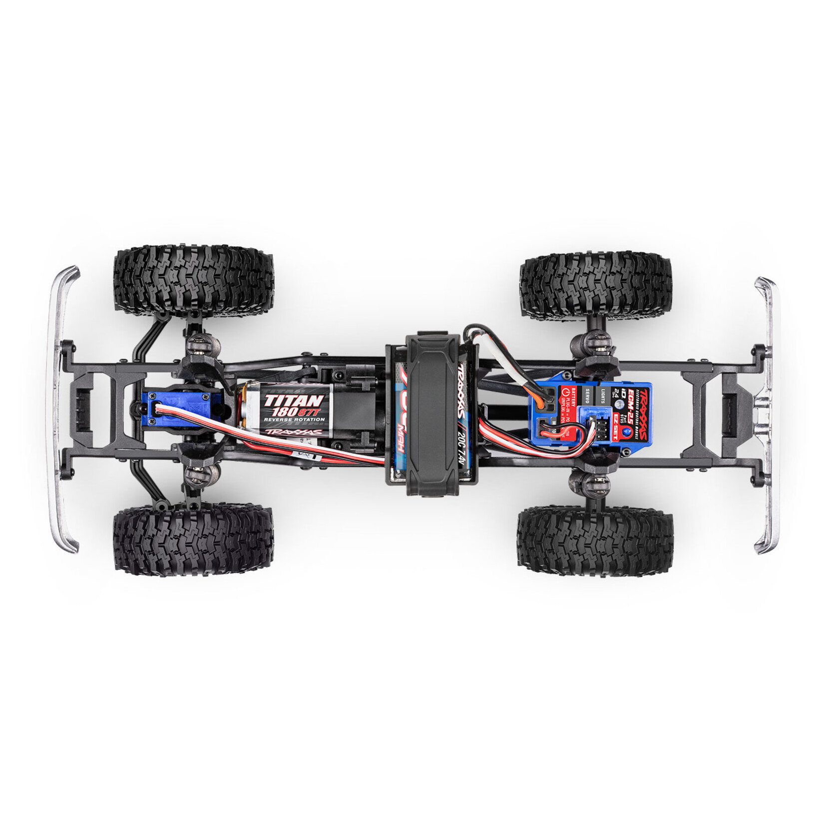 Traxxas 970641BLUE - 1/18 RTR Scale & Trail 1979 K-10 - Blue