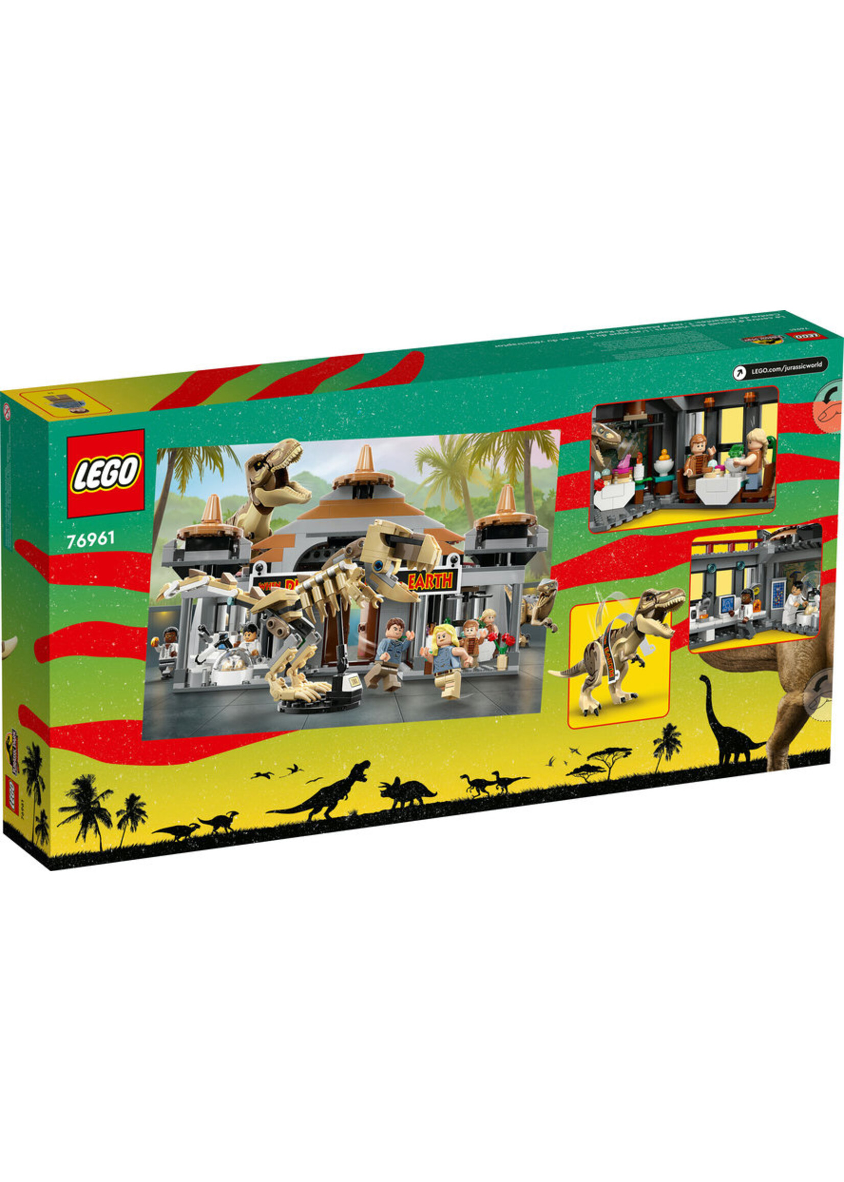LEGO 76961 - Visitor Center: T.rex & Raptor Attack