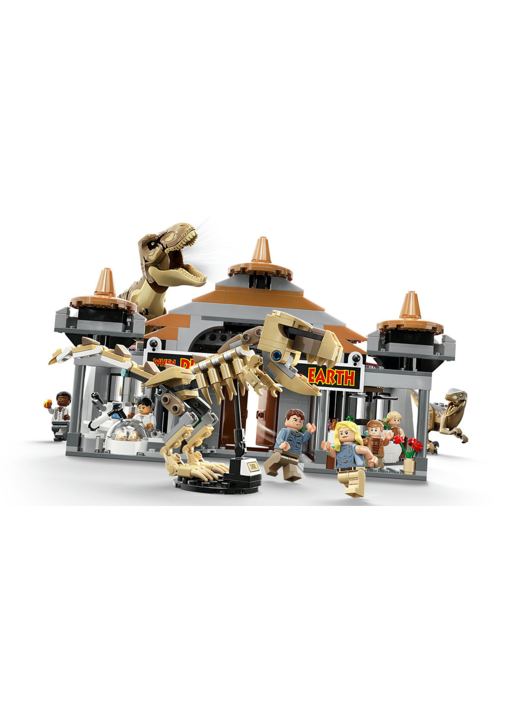 LEGO 76961 - Visitor Center: T.rex & Raptor Attack