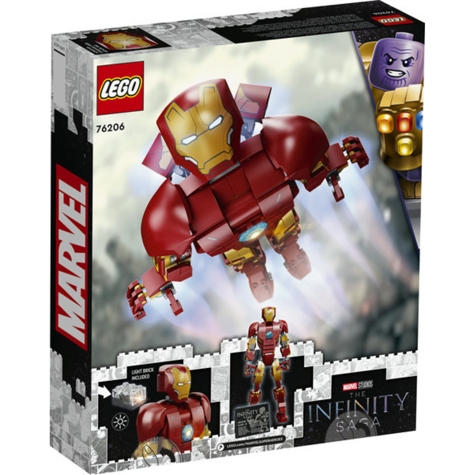 LEGO® Marvel 76206 - Iron Man Figure