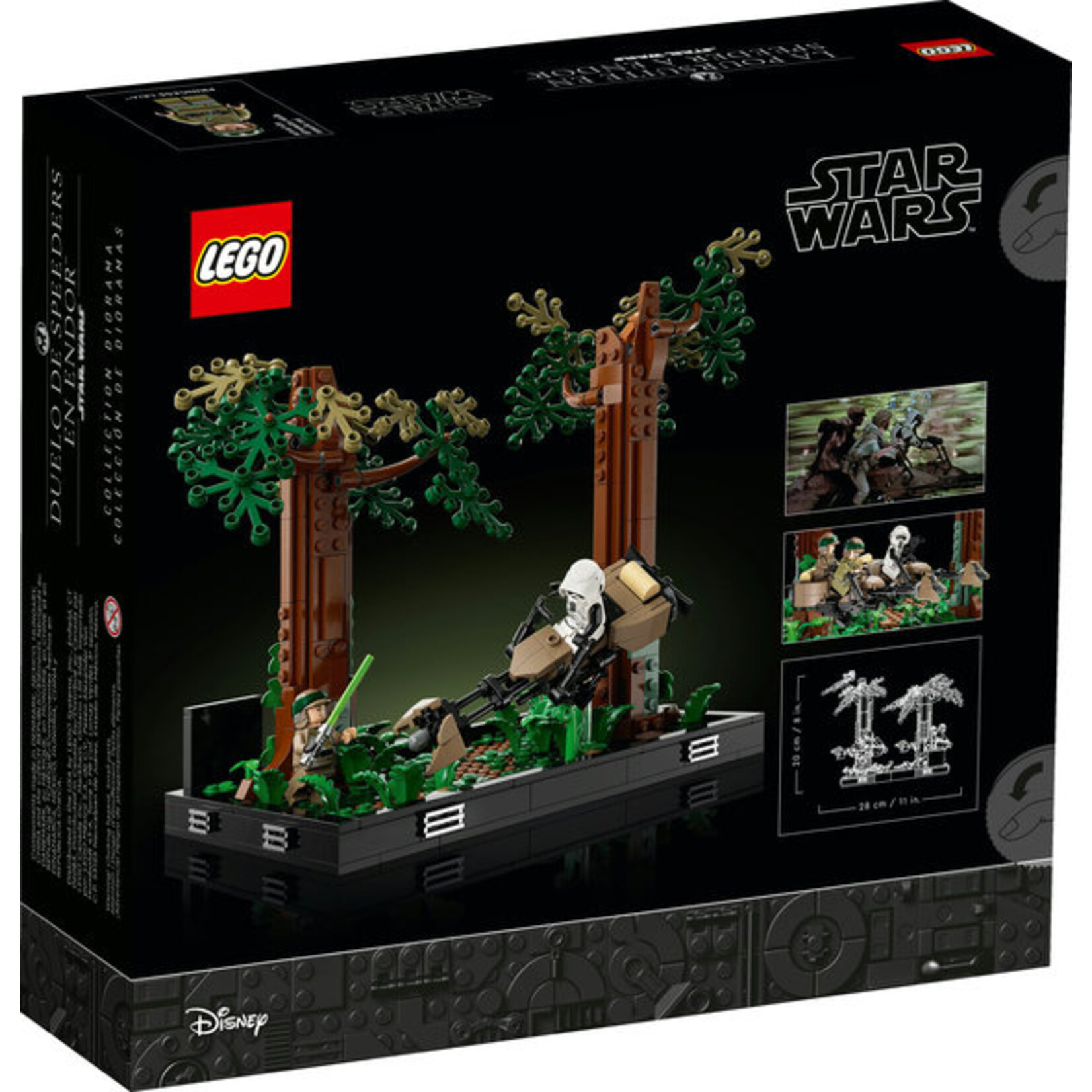 LEGO® Star Wars™ 75353 - Endor Speeder Chase Diorama