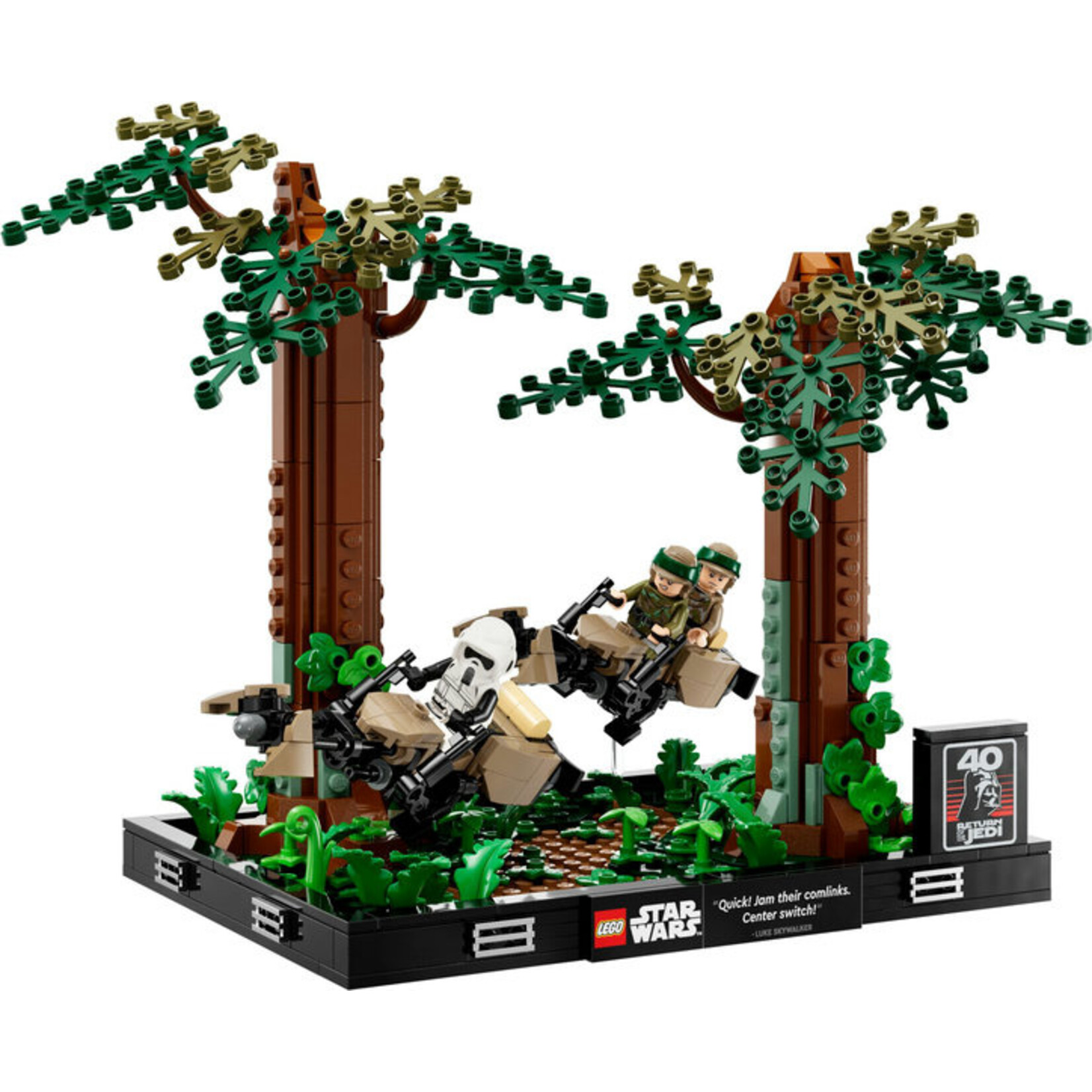 LEGO® Star Wars™ 75353 - Endor Speeder Chase Diorama