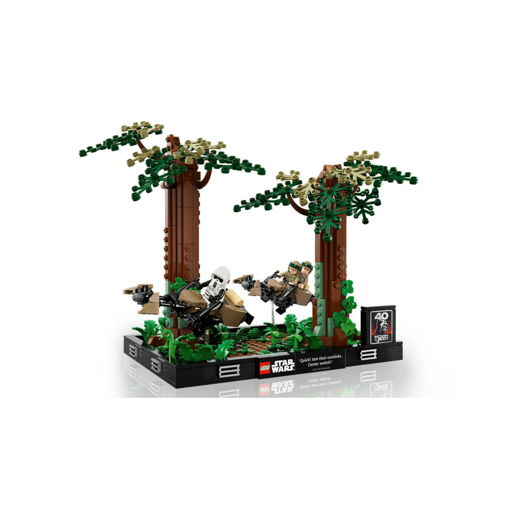 LEGO® Star Wars™ 75353 - Endor Speeder Chase Diorama