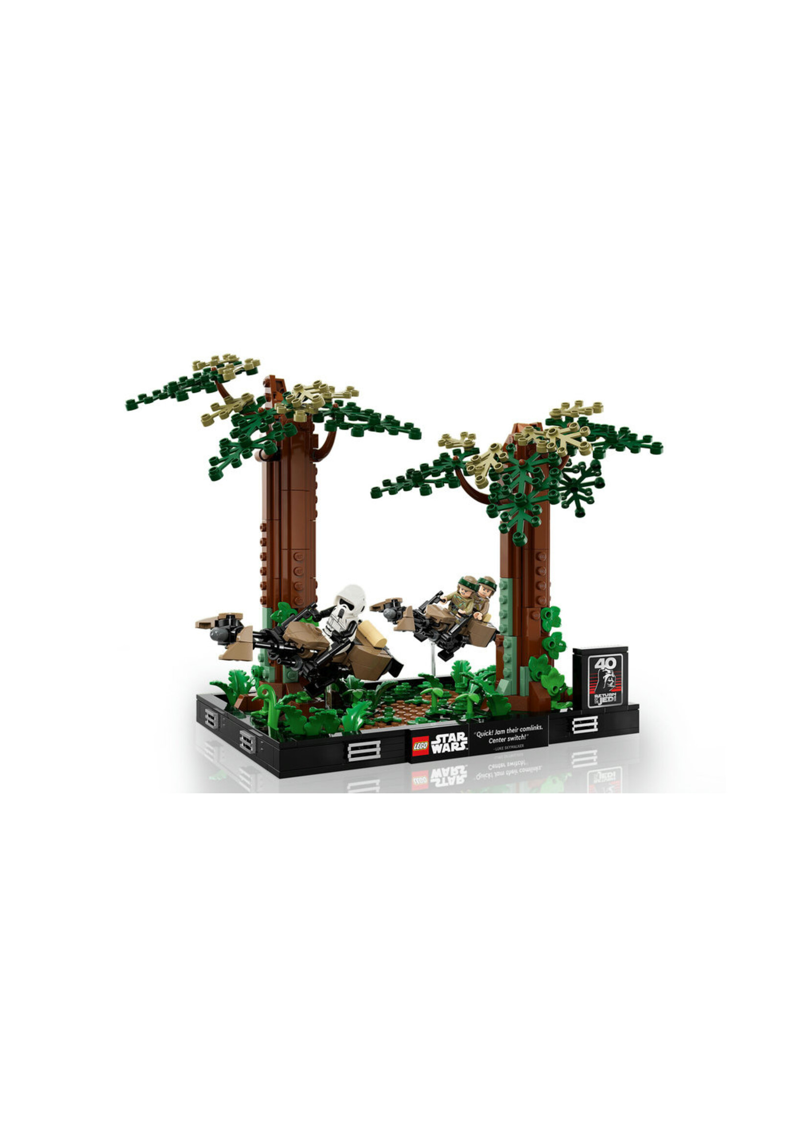 LEGO 75353 - Endor Speeder Chase Diorama
