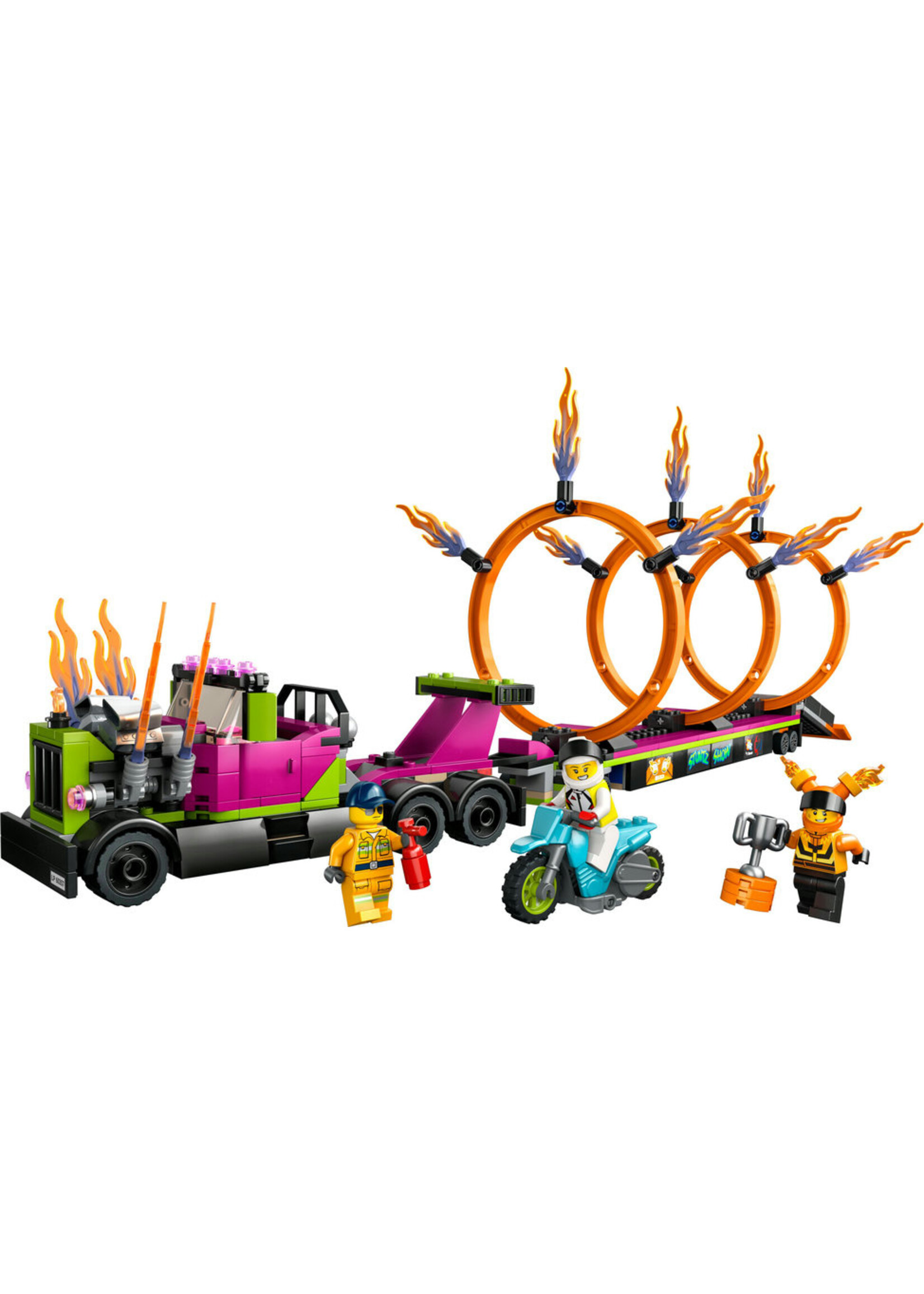 LEGO 60357 - Stunt Truck & Ring of Fire Challenge