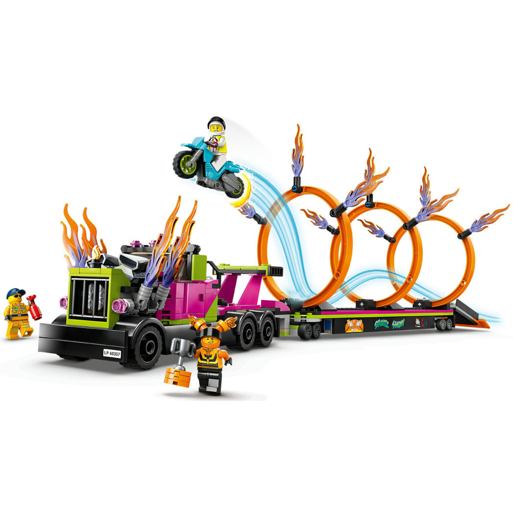 LEGO® City 60357 - Stunt Truck & Ring of Fire Challenge