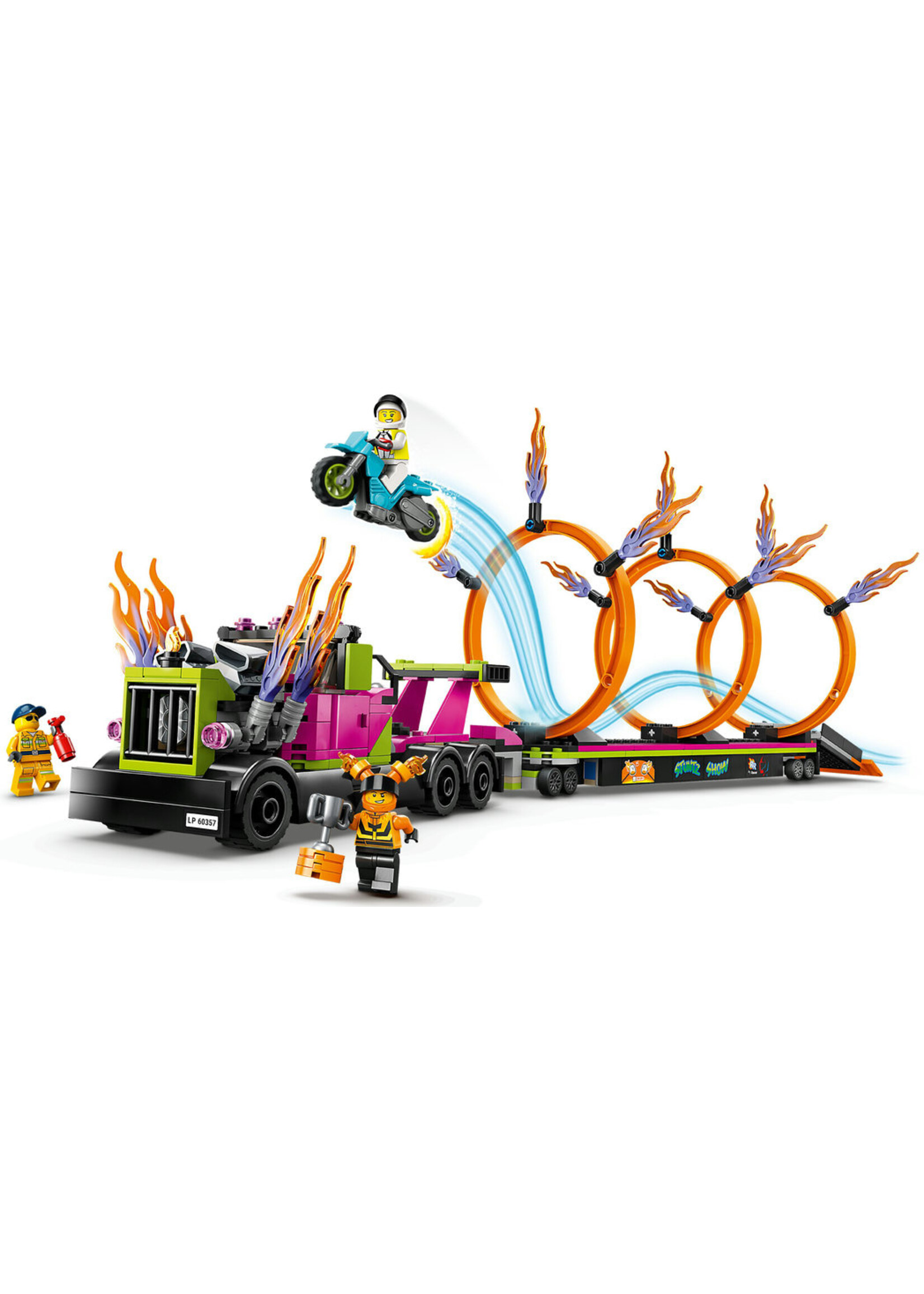 LEGO 60357 - Stunt Truck & Ring of Fire Challenge
