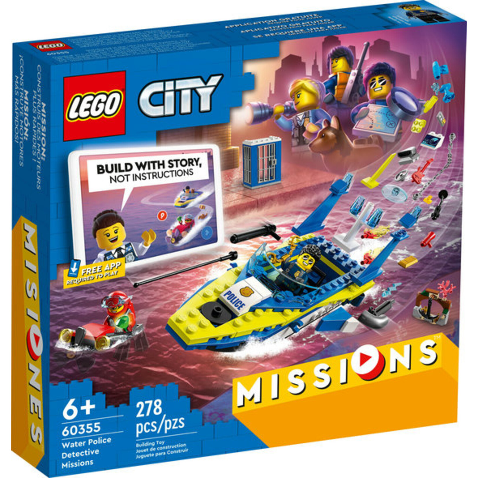 LEGO® City 60355 - Water Police Detective Missions