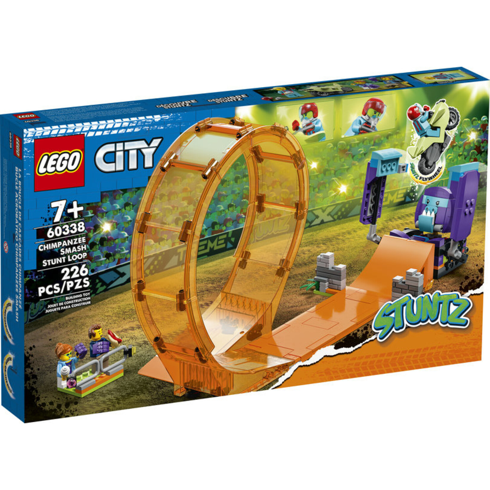 LEGO® City 60338 - Smashing Chimpanzee Stunt Loop