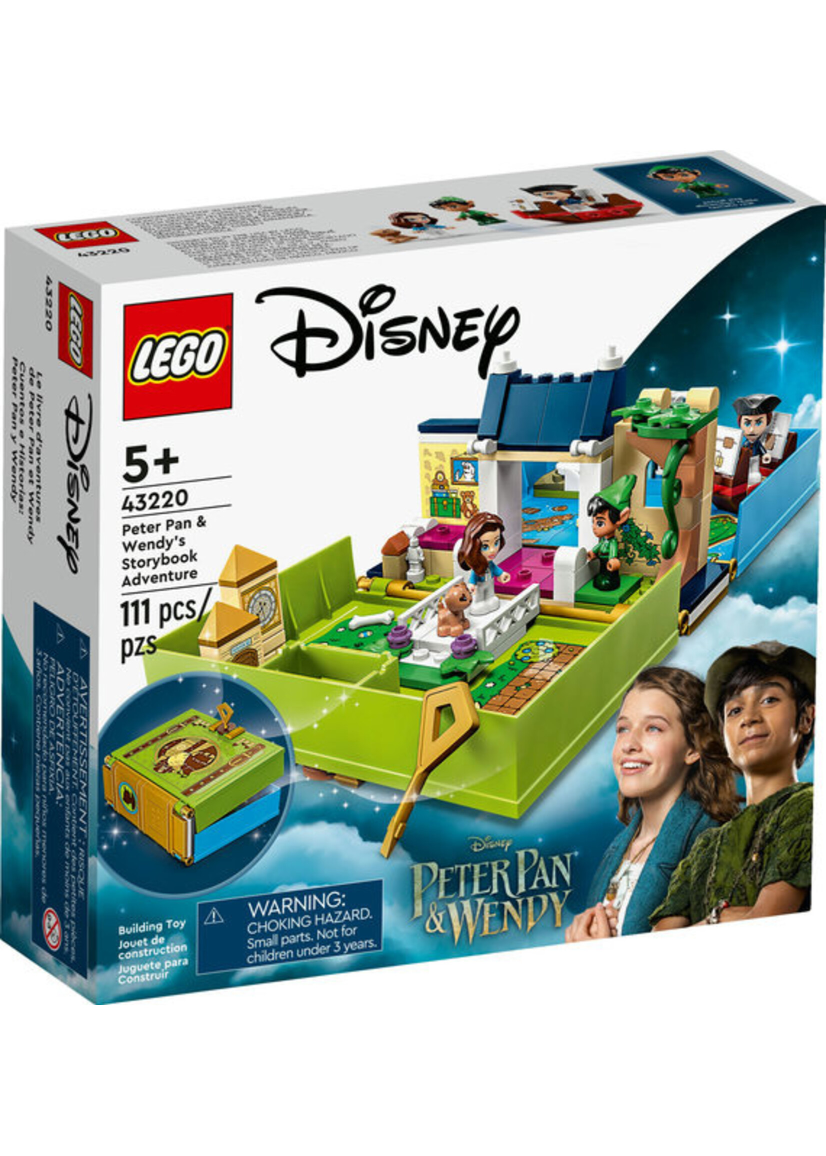LEGO 43220 - Peter Pan & Wendy's Storybook Adventure