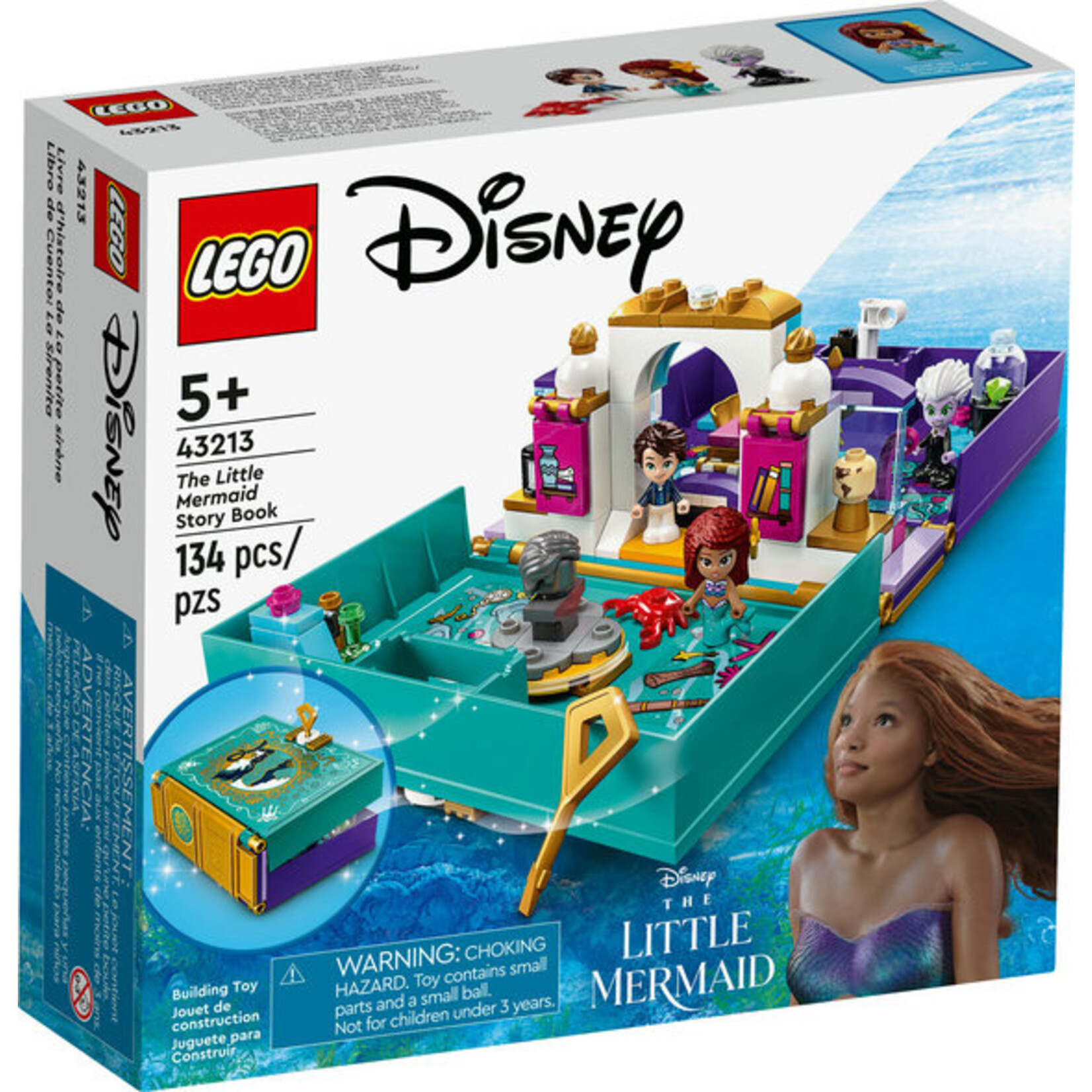 LEGO® Disney 43213 - The Little Mermaid Story Book