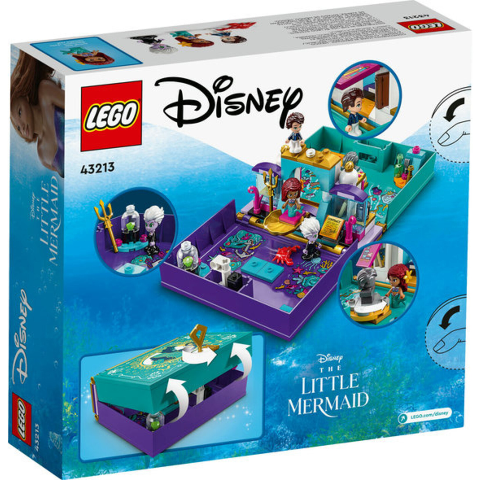 LEGO® Disney 43213 - The Little Mermaid Story Book