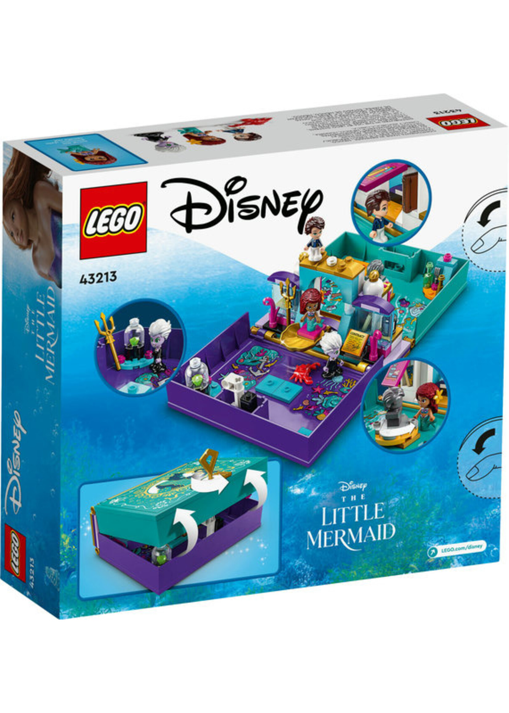LEGO 43213 - The Little Mermaid Story Book