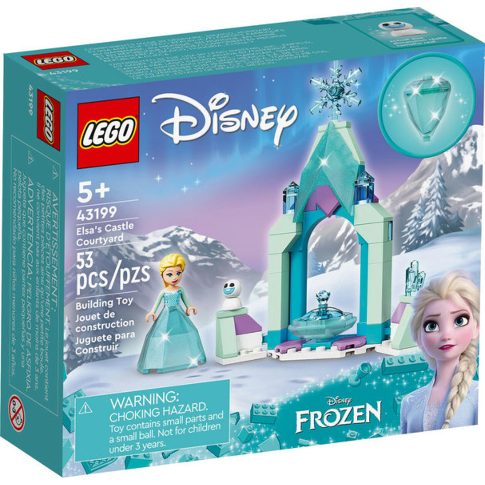 LEGO® Disney 43199 - Elsa's Castle Courtyard