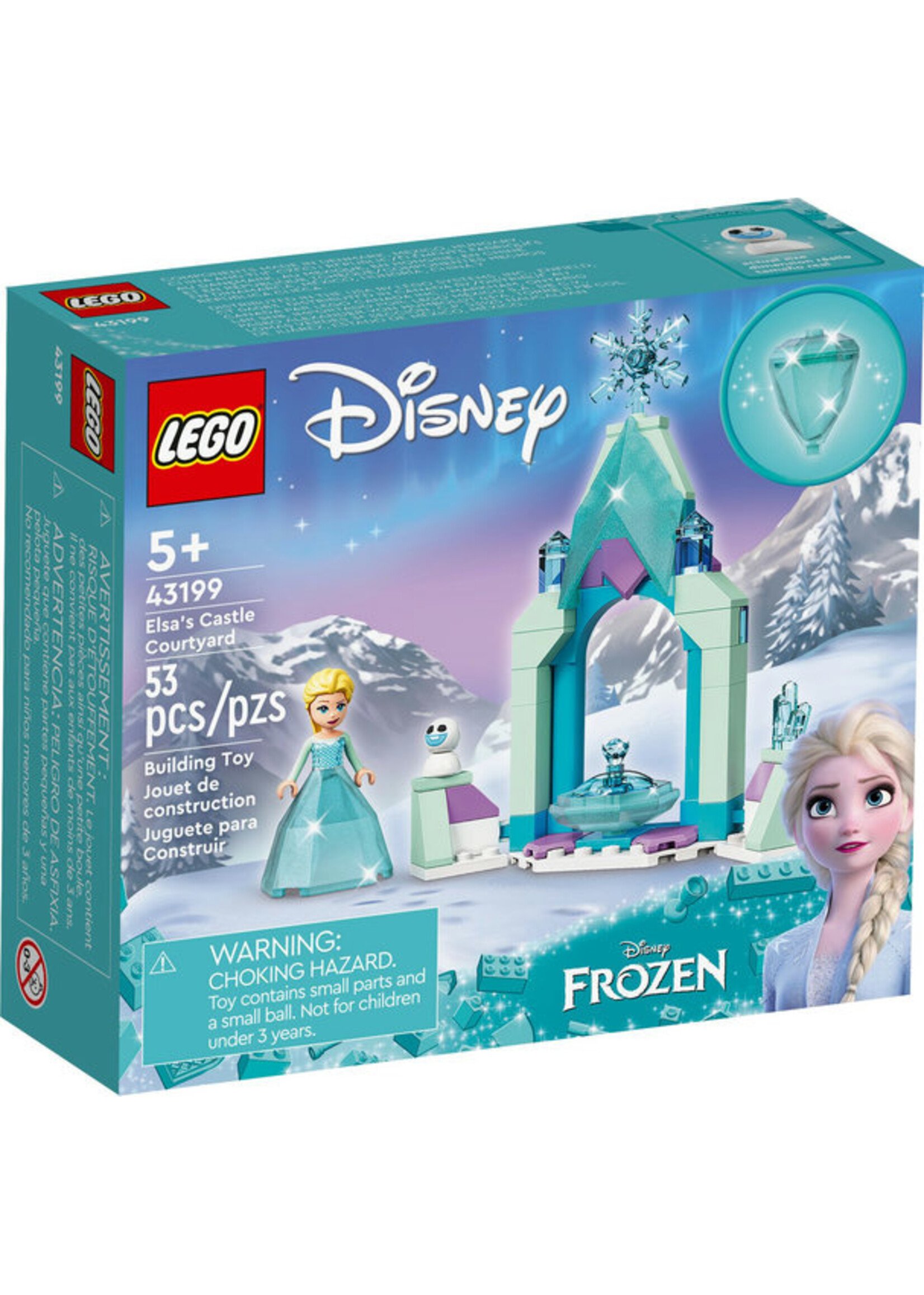 LEGO 43199 - Elsa's Castle Courtyard