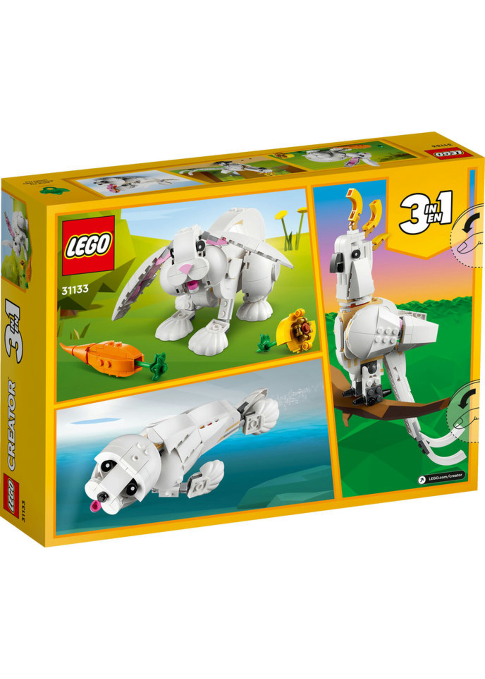 LEGO 31133 - White Rabbit