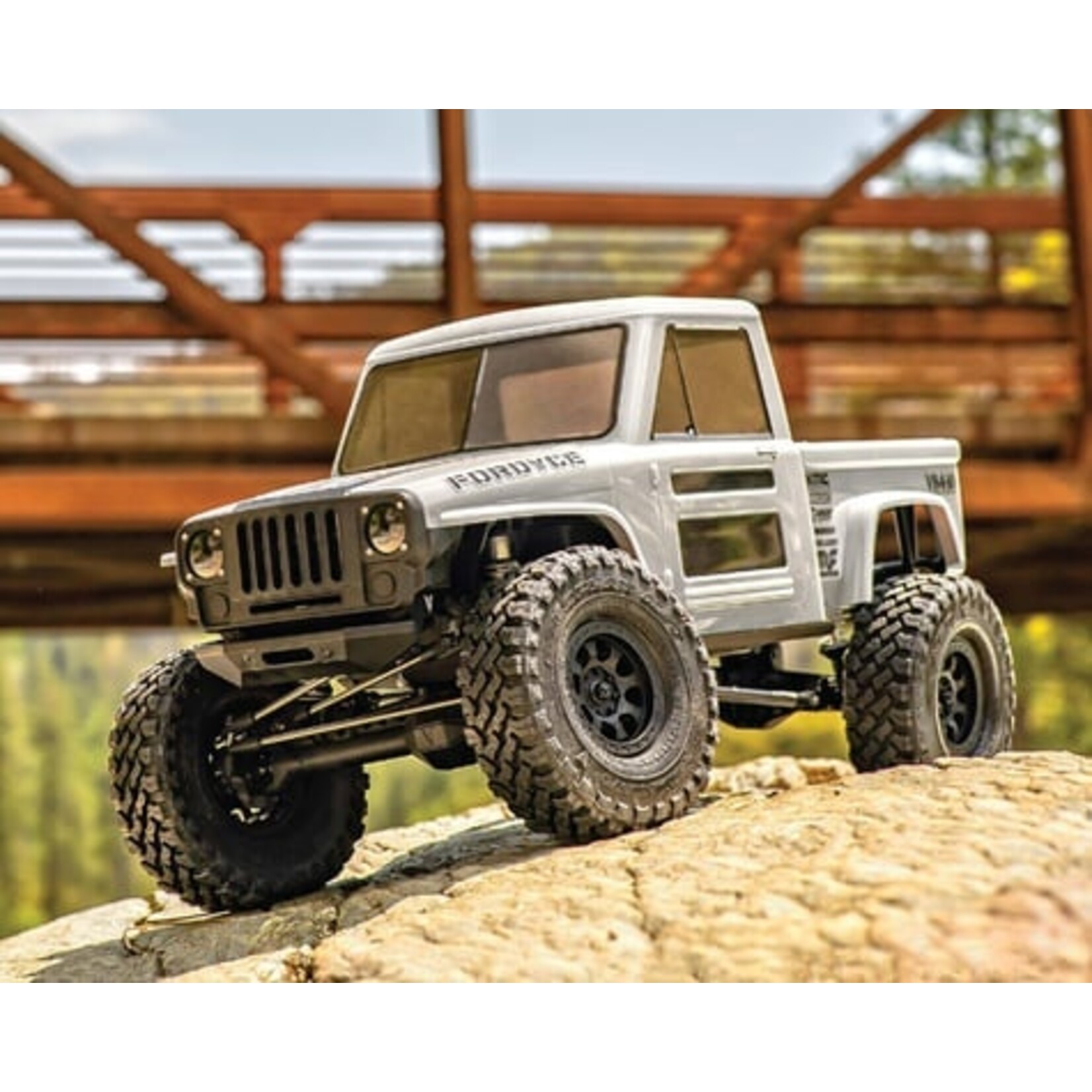 Vanquish Products 1/10 VS4-10 Fordyce Straight Axle Rock Crawler, RTR - Grey