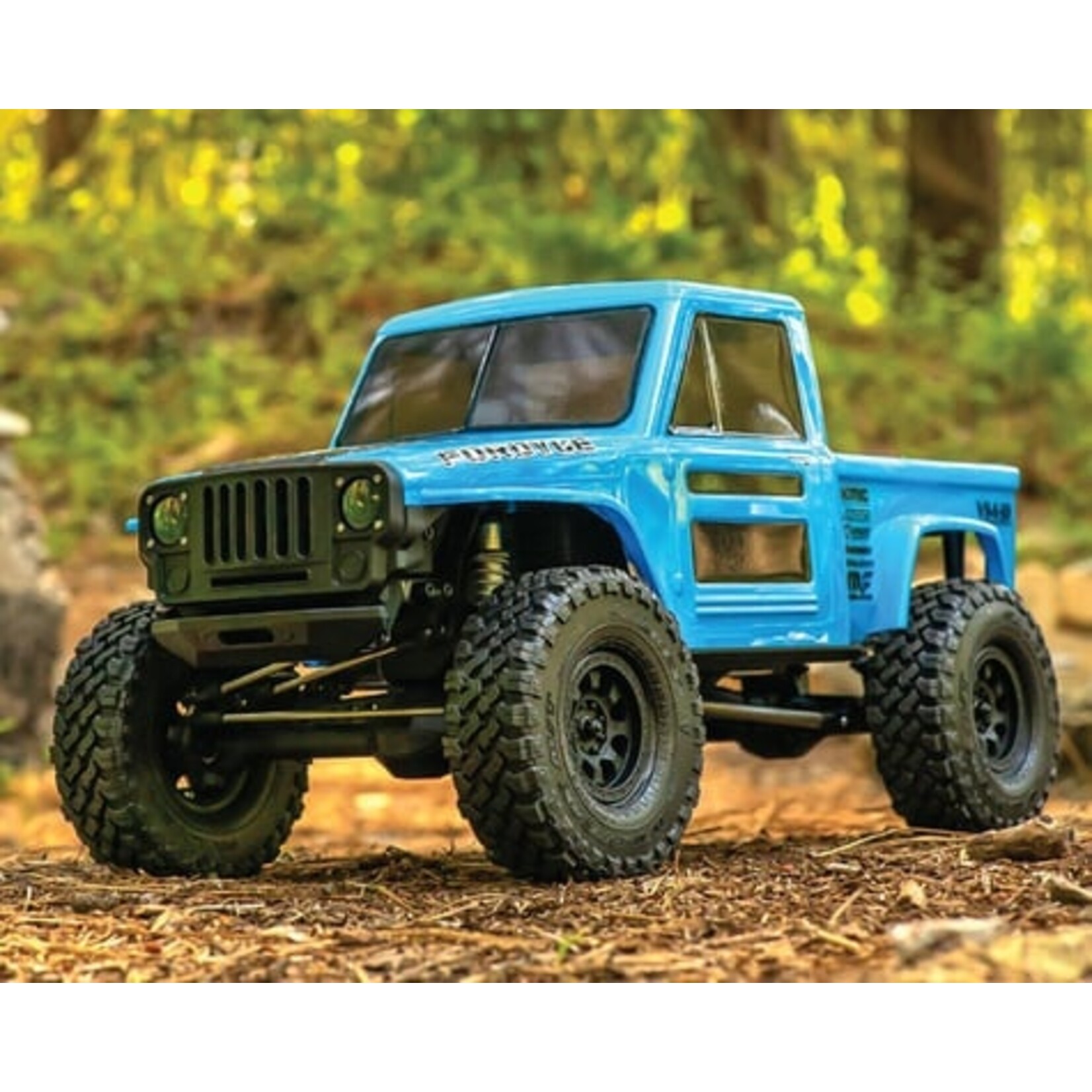Vanquish Products 1/10 VS4-10 Fordyce Straight Axle Rock Crawler, RTR - Blue