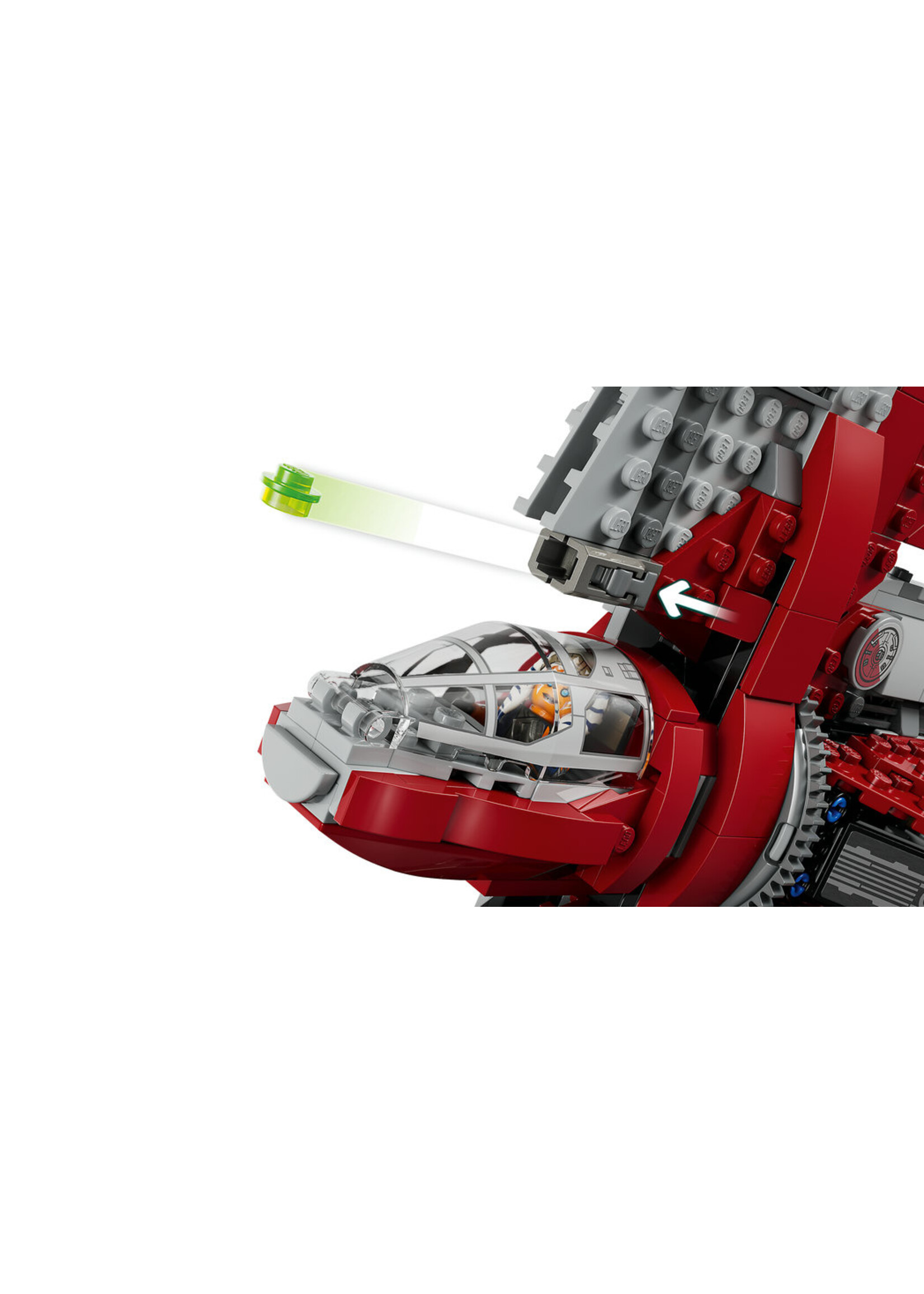 LEGO STAR WARS 75362 T-6 Jedi Shuttle Ahsoka Tano Sabine Marrok