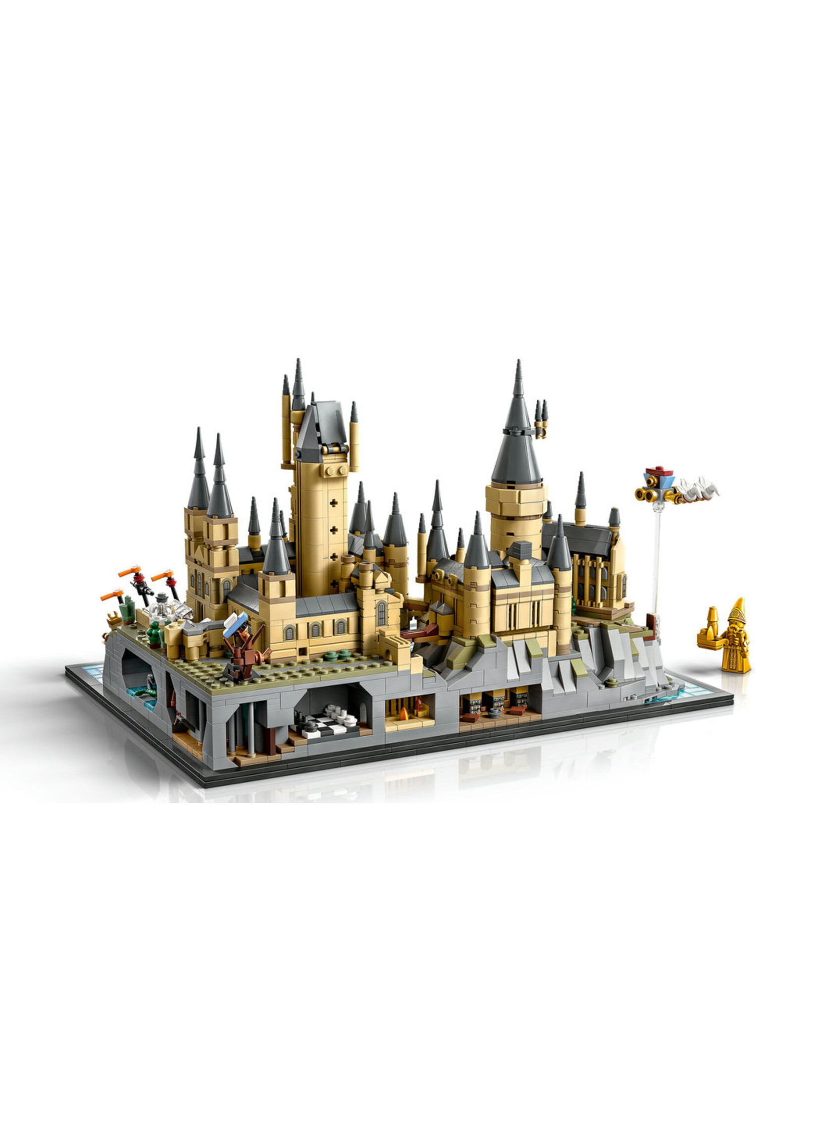 LEGO Harry Potter Hogwarts Castle and Grounds 76419 Building Set, Gift Idea  for Adults, Collectible Harry Potter Playset, Recreate Iconic Scenes from