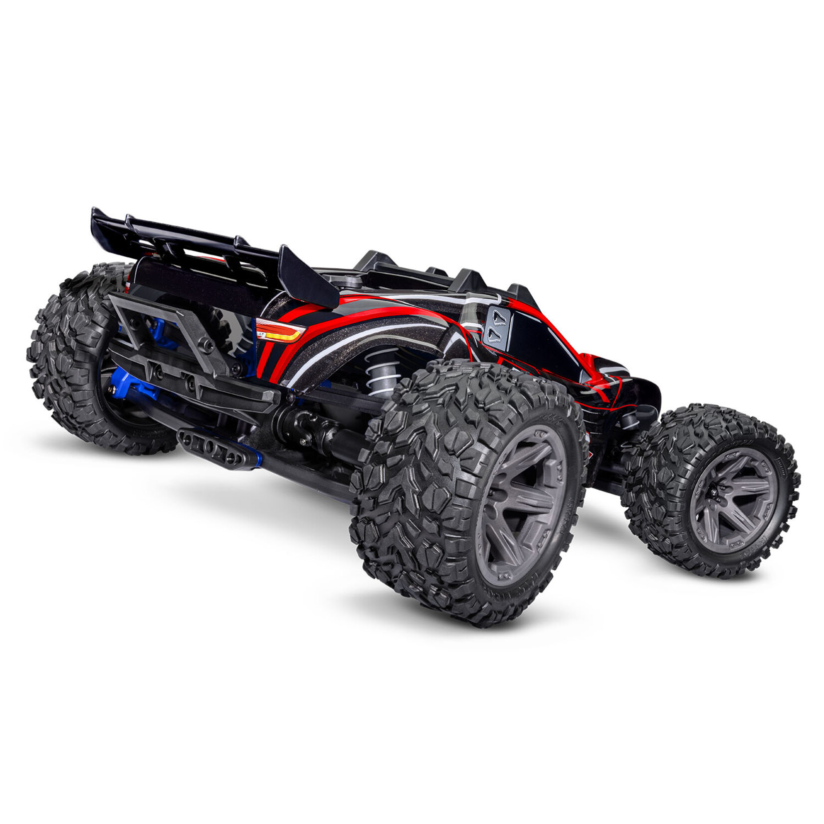 Traxxas 1/10 Rustler 4X4 Brushless BL-2S - Red