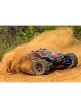 Traxxas 67164-4-RED - 1/10 Rustler 4X4 Brushless BL-2S - Red