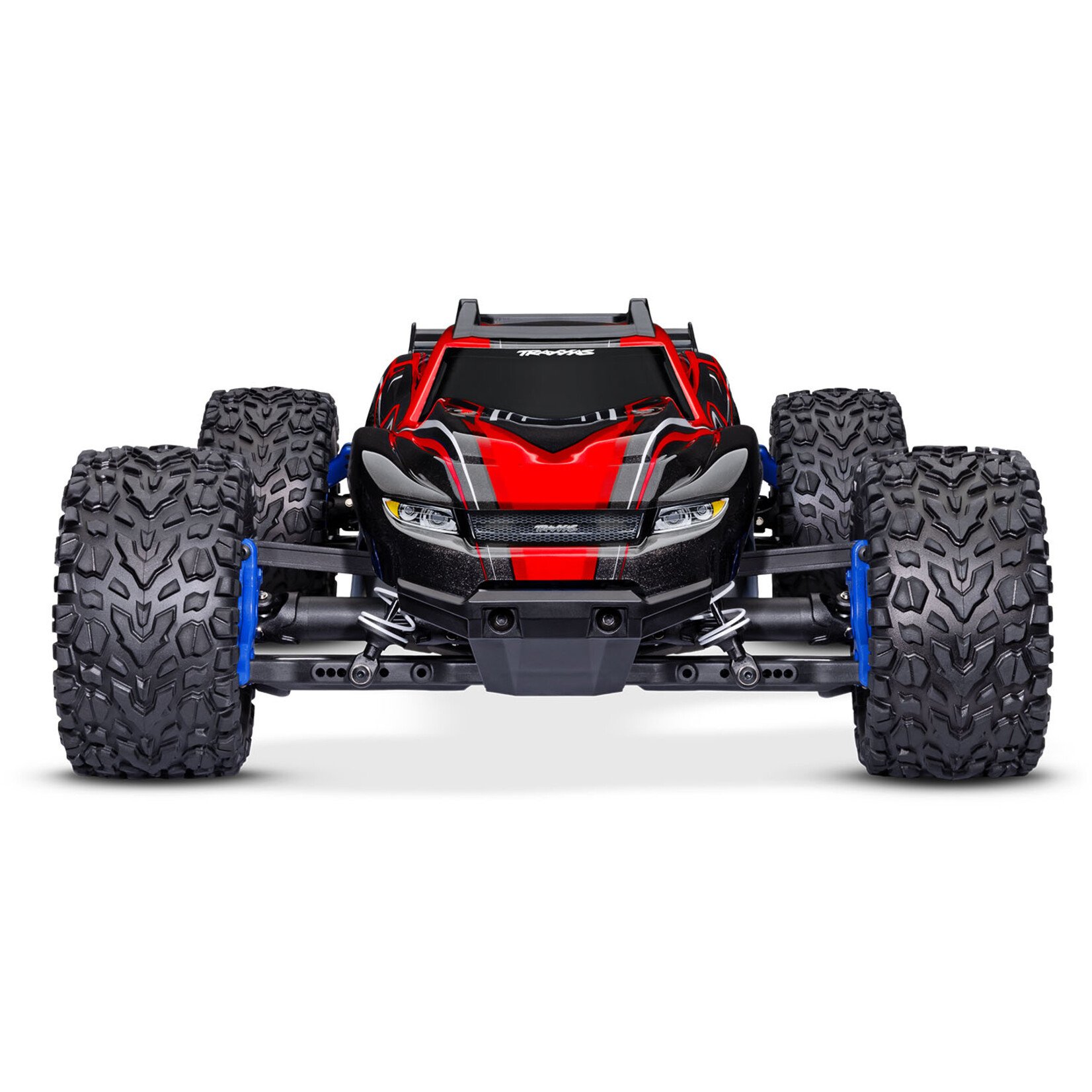 Traxxas 1/10 Rustler 4X4 Brushless BL-2S - Red
