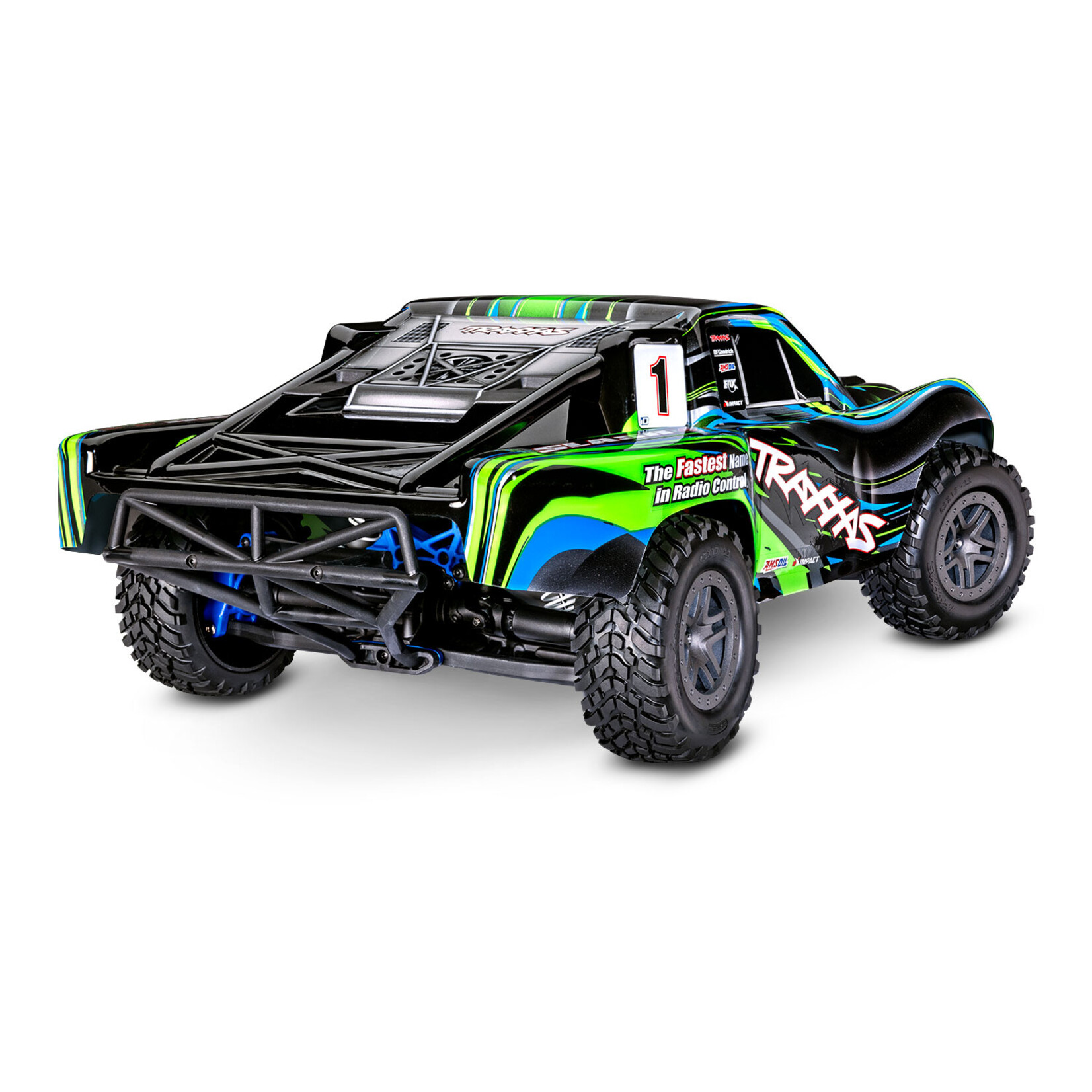 Traxxas 1/10 Slash 4X4 Brushless BL-2S - Green