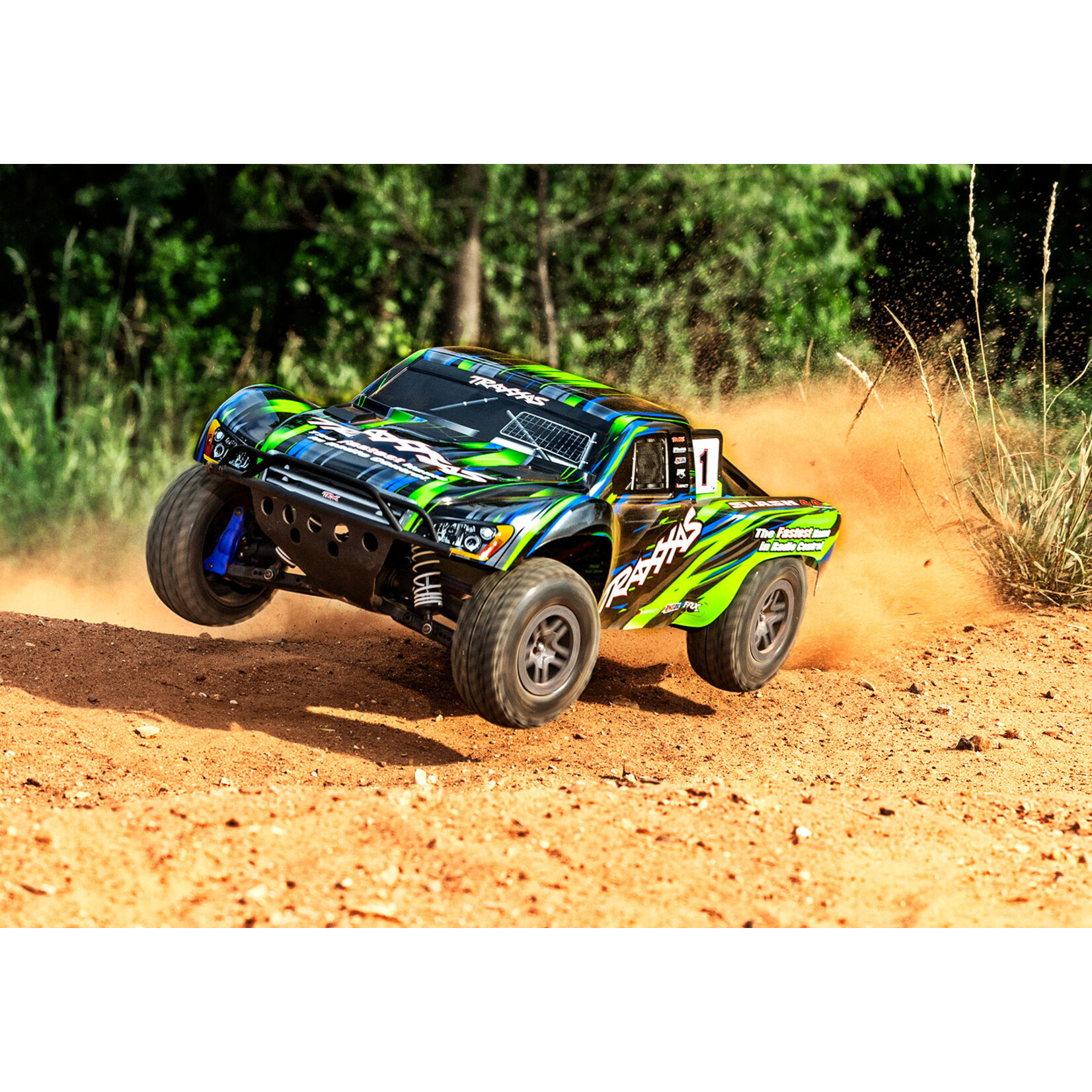 Traxxas 1/10 Slash 4X4 Brushless BL-2S - Green