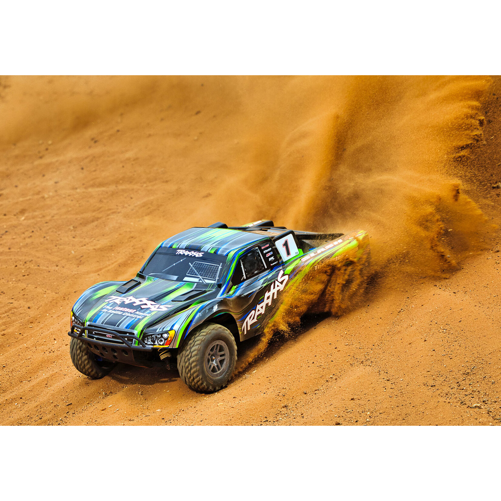 Traxxas 1/10 Slash 4X4 Brushless BL-2S - Green