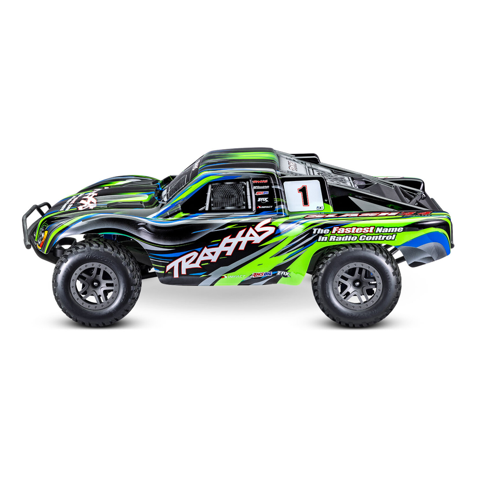 Traxxas 1/10 Slash 4X4 Brushless BL-2S - Green