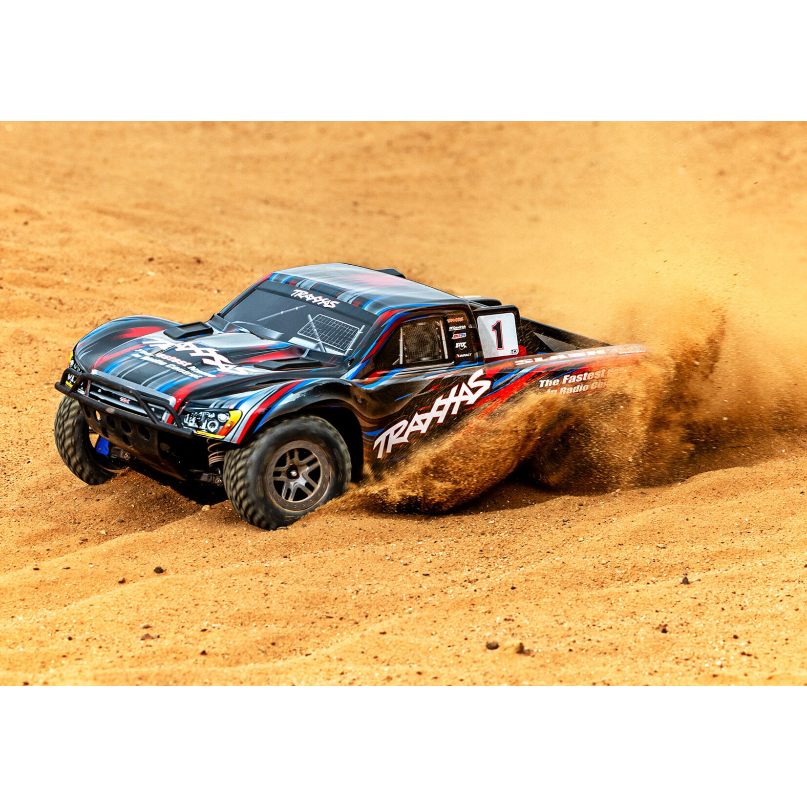 Traxxas 1/10 Slash 4X4 Brushless BL-2S - Red