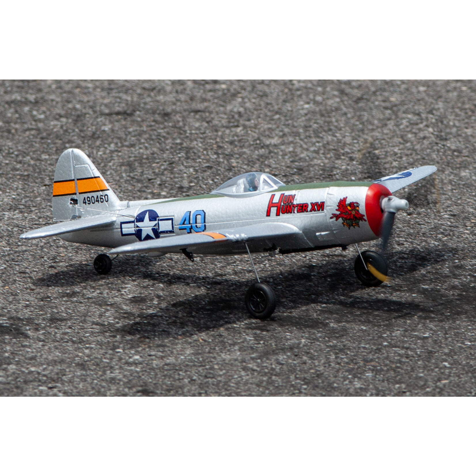 Rage RC RGRA1307 - P-47 Thunderbolt Micro RTF Airplane With PASS