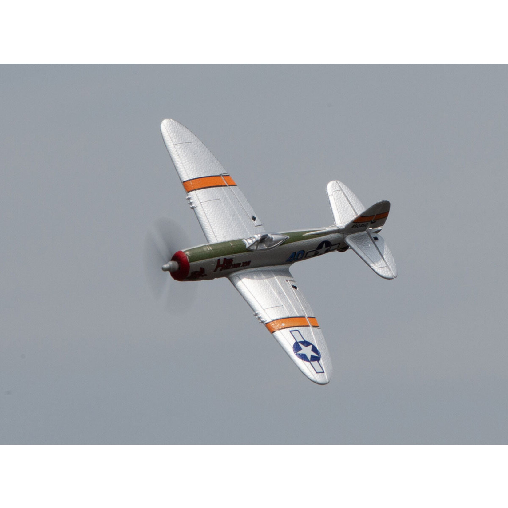 Rage RC RGRA1307 - P-47 Thunderbolt Micro RTF Airplane With PASS
