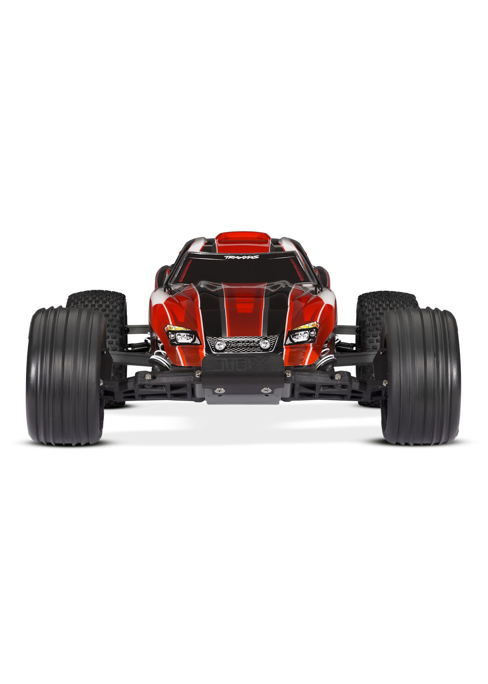Traxxas 1/10 Rustler Stadium Truck With USB-C Charger - Red