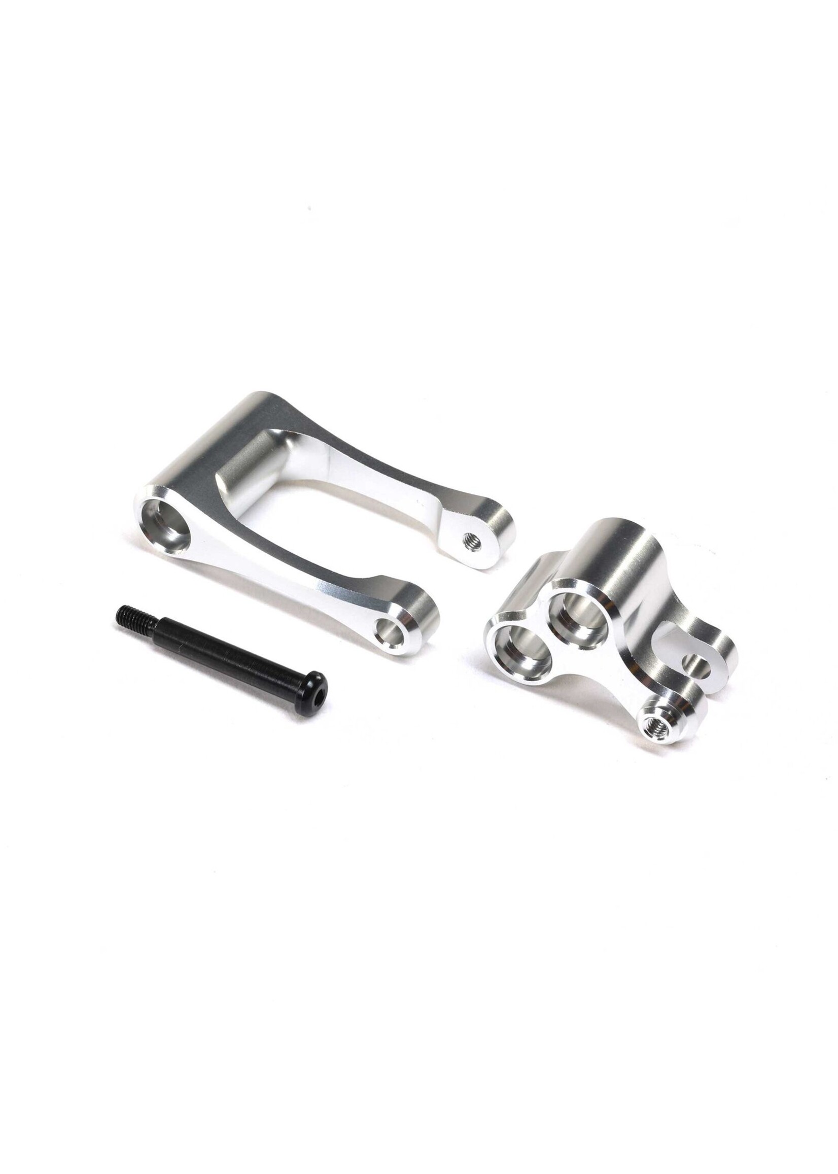 Losi LOS364001 - Promoto-MX Aluminum Knuckle & Pull Rod - Silver