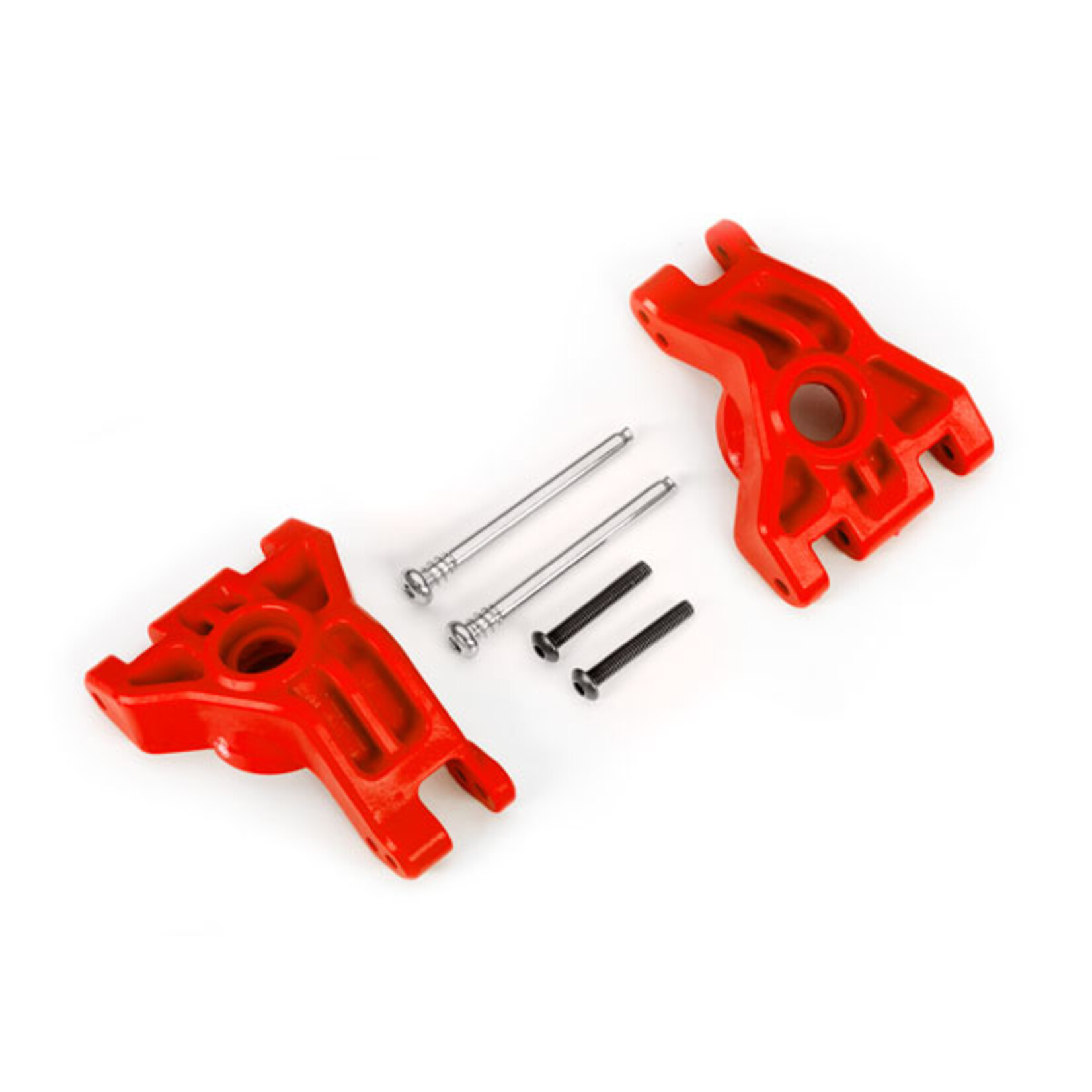 Traxxas 9050R - Carrier & Stub Axle - Red