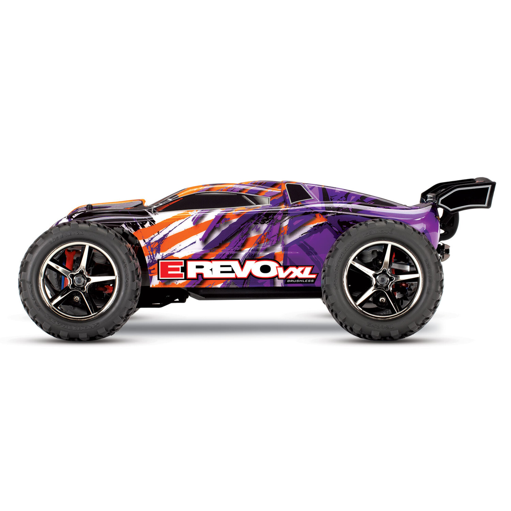 Traxxas 1/16 E-Revo VXL Brushless Monster Truck With USB-C Charger - Purple