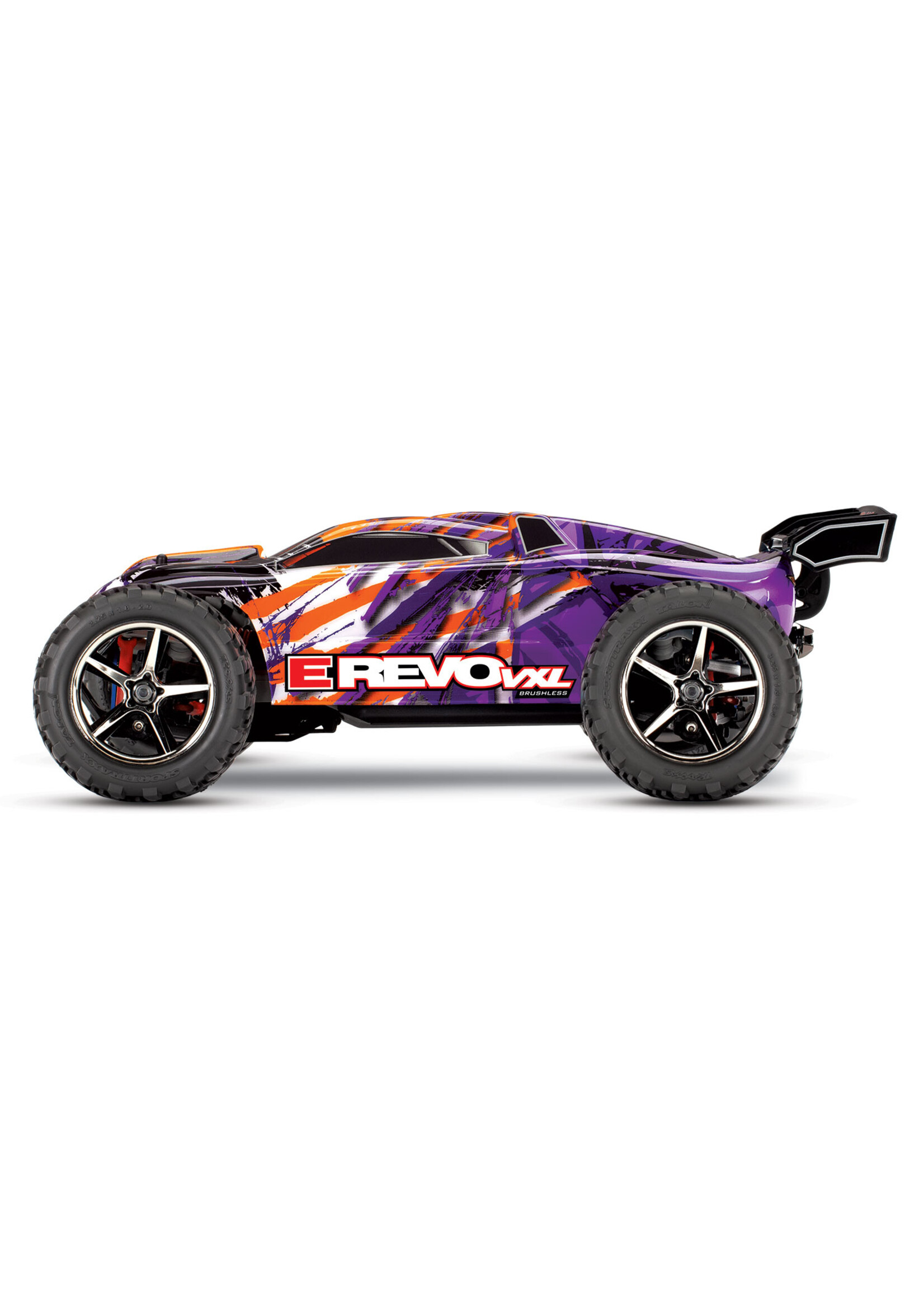 Traxxas 1/16 E-Revo VXL Brushless Monster Truck With USB-C Charger - Purple