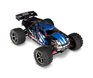 Traxxas 710768BLUEX - 1/16 E-Revo VXL Brushless Monster Truck With