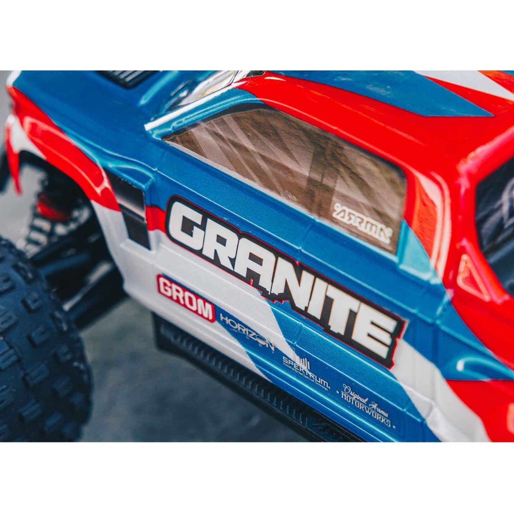 Arrma 1/18 Granite GROM MEGA 380 Brushed 4x4 Monster Truck, RTR - Blue