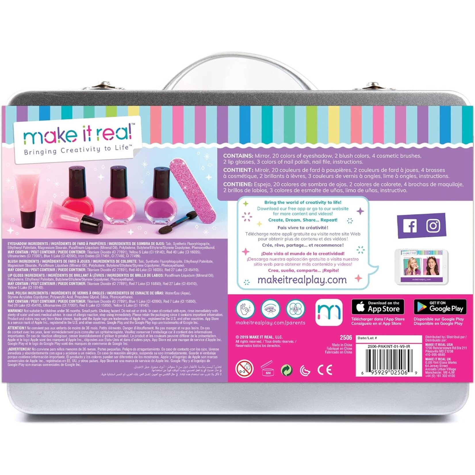 Make It Real Glam Makeup Set