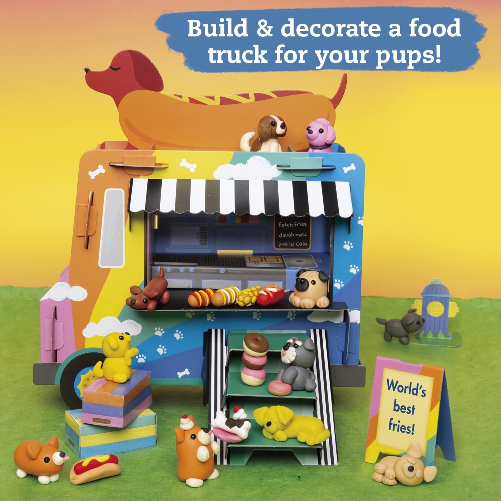 Klutz Mini Clay World: Puppy Treat Truck