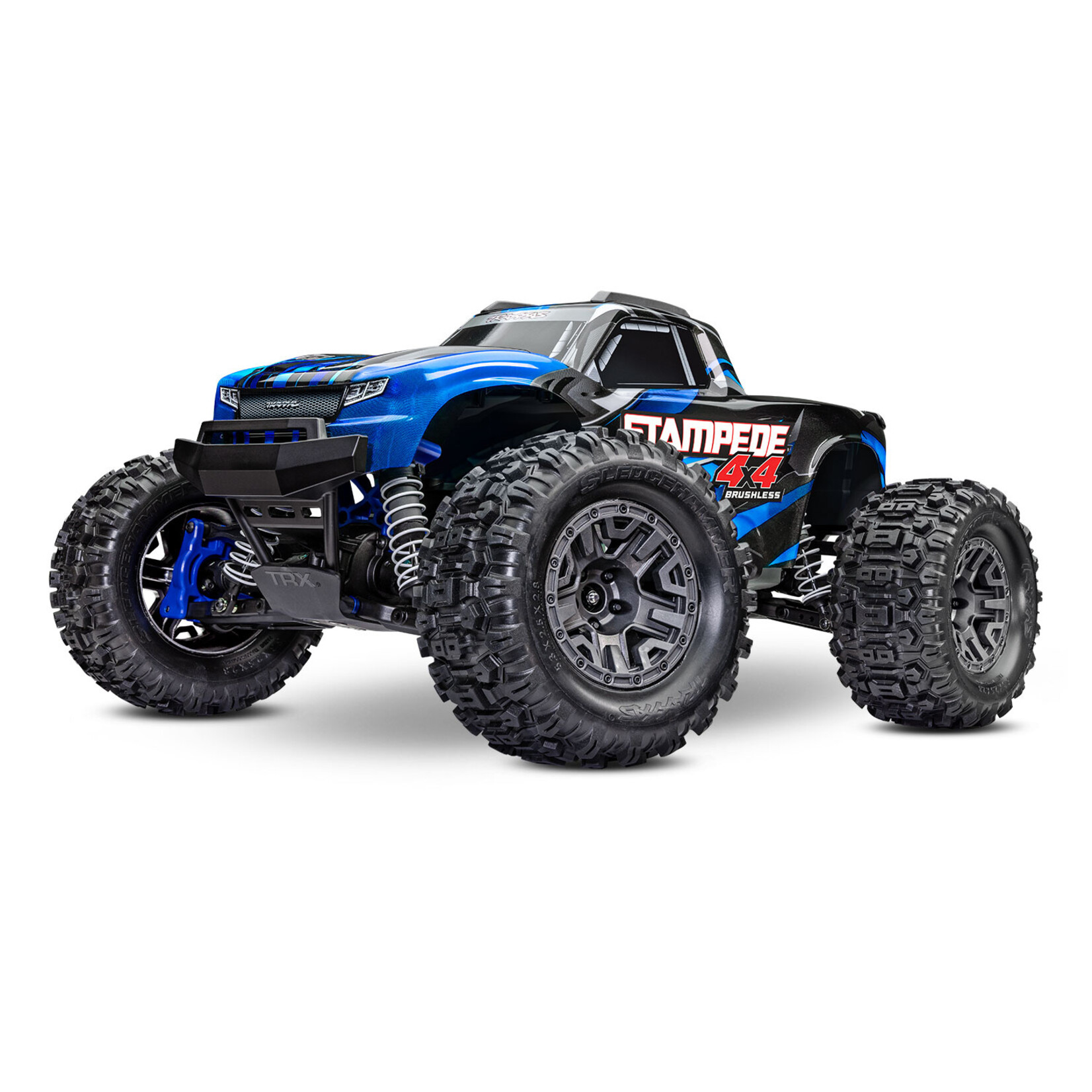 Traxxas 1/10 Stampede 4x4 BL-2S - Blue