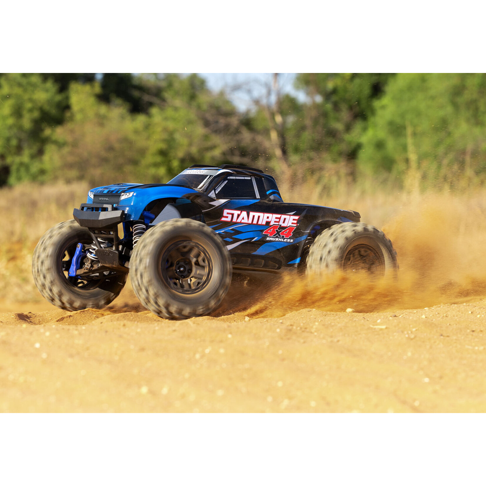 Traxxas 1/10 Stampede 4x4 BL-2S - Blue